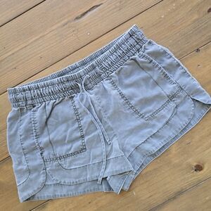 Express Womens Gray Pull On Shorts